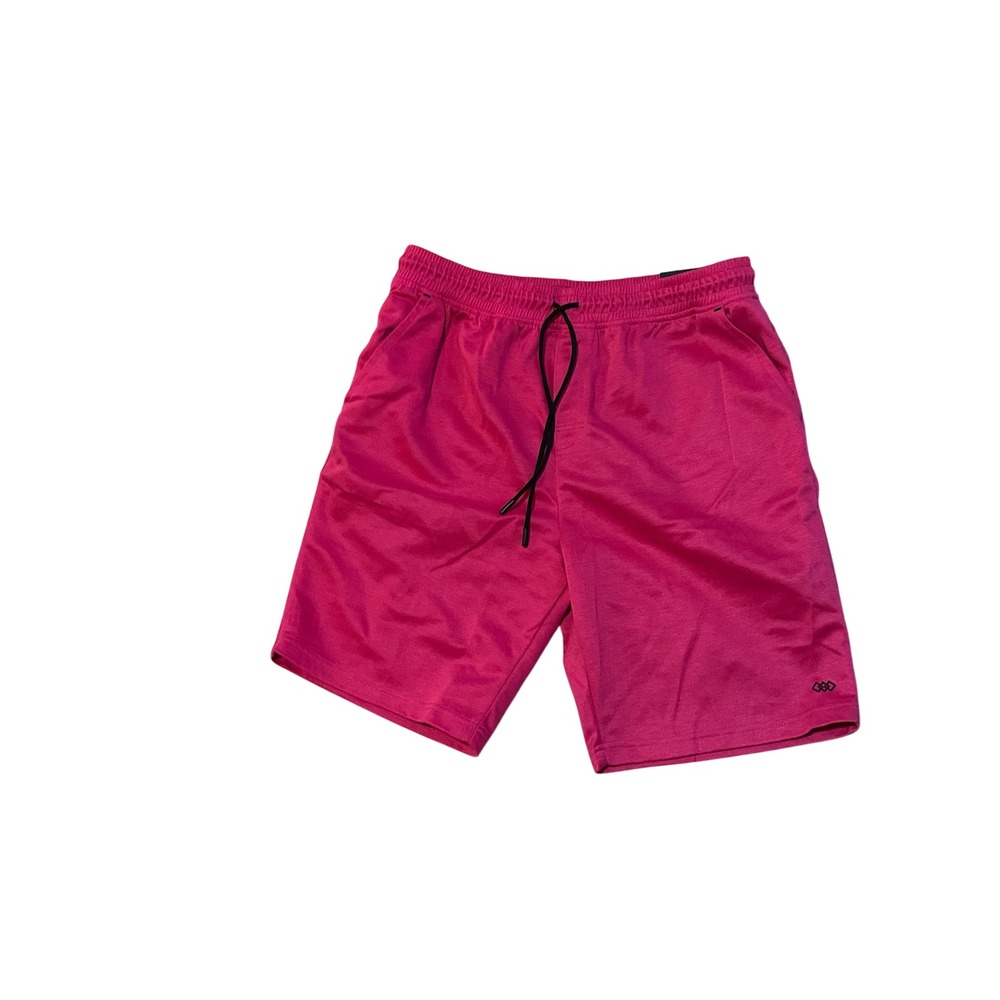 NWT LEG3ND Men Pink Athletic Shorts XL Moisture Management Comfort Fit Gym